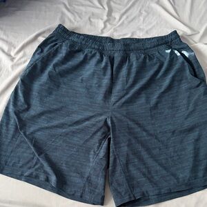 lululemon athletica Dark Gray Athletic Shorts linerless 9” inseam